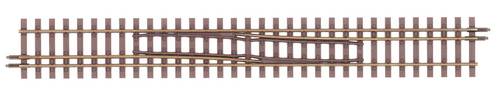 85187 H0m Tillig Schmalspur-Gleis Gleiswechsel 228mm 15°