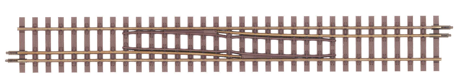 85187 H0m Tillig Schmalspur-Gleis Gleiswechsel 228mm 15°