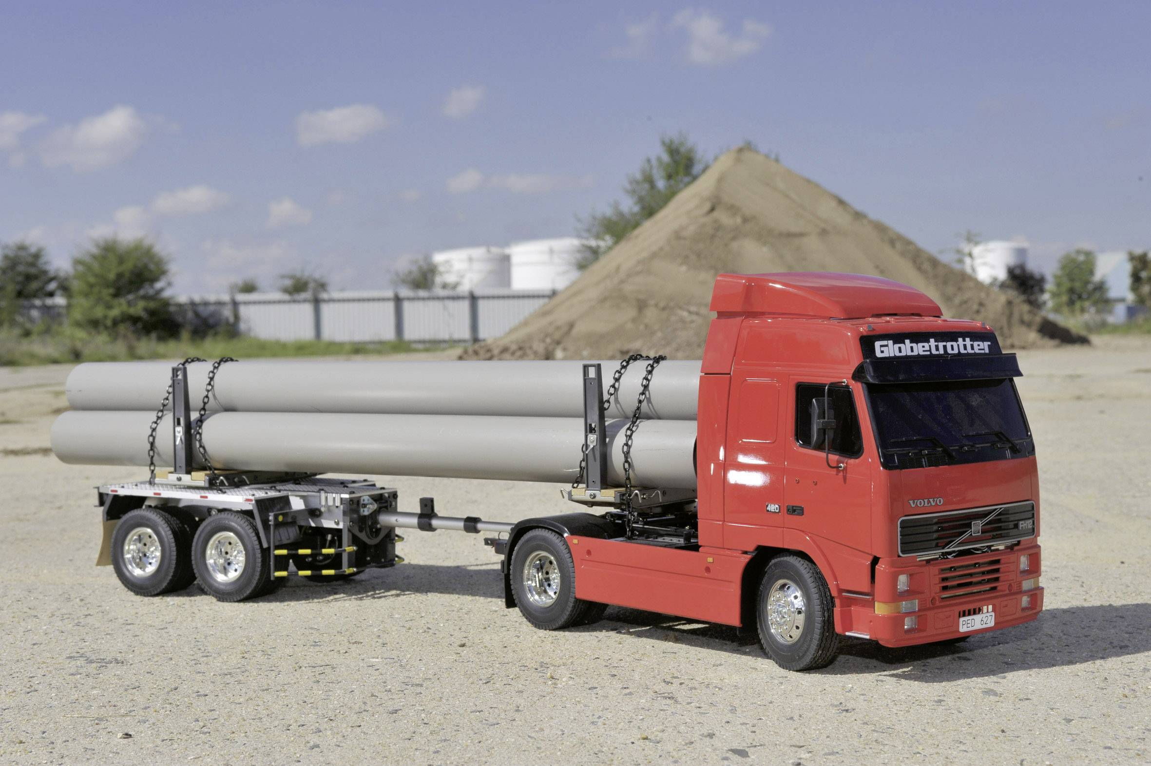 Tamiya 56310  1:14 Rungenteleskop-Auflieger