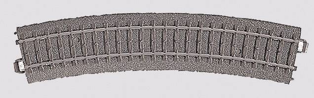 Märklin H0 C-Gleis (mit Bettung) 24224 Gebogenes Gleis 6St.