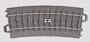 Märklin H0 C-Gleis (mit Bettung) 24194 Schaltgleis, gebogen 1St.