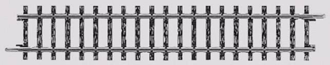 Märklin H0 K-Gleis (ohne Bettung) 2207 Gerades Gleis 156 mm 10 St.