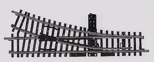 Märklin H0 K-Gleis (ohne Bettung) 2266 Weiche, rechts 168.9mm 2St.