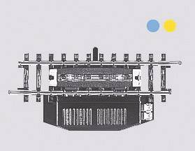 Märklin H0 K-Gleis (ohne Bettung) 2297 Entkupplungsgleis, gerade 90 mm 1 St.
