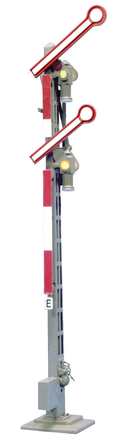 Viessmann Modelltechnik 4531 H0 Formsignal 2flügelig, gekoppelt Hauptsignal Fertigmodell DB