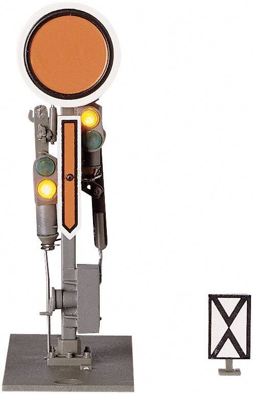 Viessmann Modelltechnik 4511 H0 Lichtsignal 3begriffig Vorsignal Fertigmodell DB