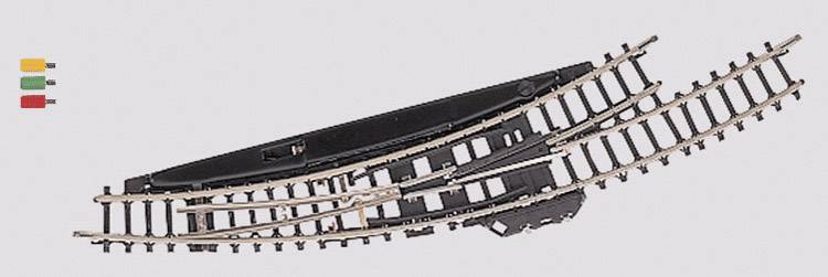 Märklin 8568 Z miniclub Gleis Bogenweiche, elektromagnetisch, links 30° 195mm 1St.