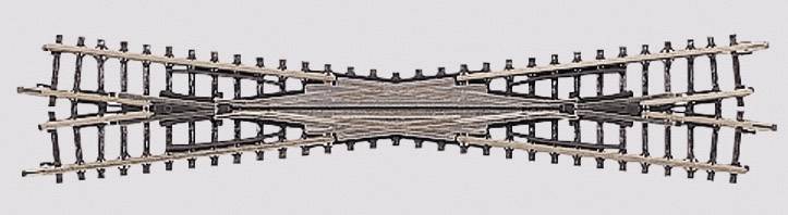 Märklin 8559 Z miniclub Gleis Kreuzung 112.8mm 13° 1St.