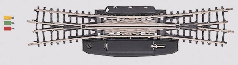 Märklin 8560 Z miniclub Gleis Kreuzungsweiche, doppelt 112.8 mm 13 ° 323 mm 1 St.