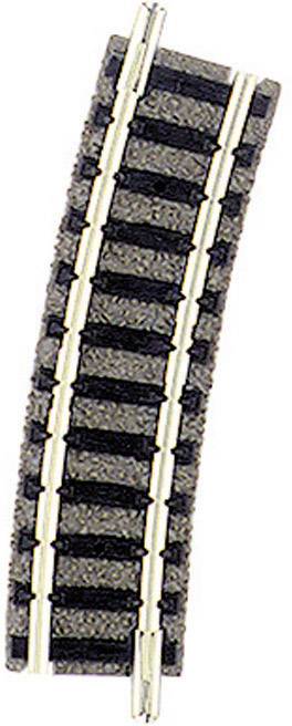 Fleischmann 9127 N piccolo (mit Bettung) Gebogenes Gleis 15 ° 225.6 mm 1 St.