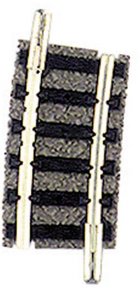 Fleischmann 9128 N piccolo (mit Bettung) Gebogenes Gleis 7.5° 225.6mm 1St.