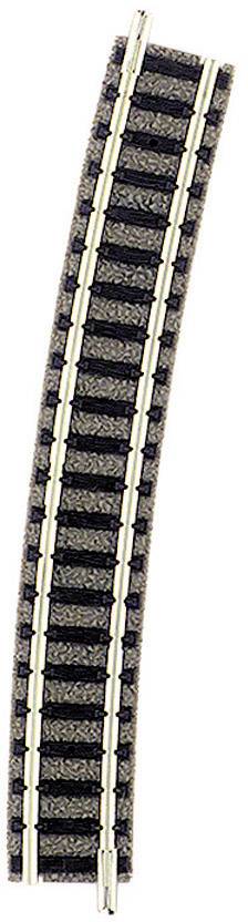 Fleischmann 9136 N piccolo (mit Bettung) Gebogenes Gleis 15 ° 430 mm 1 St.