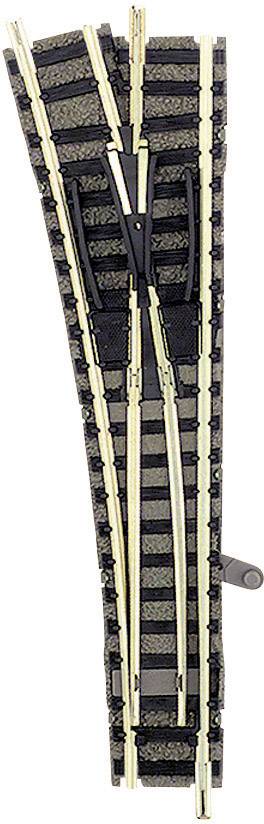 Fleischmann 9170 N piccolo (mit Bettung) Weiche, links 111mm 15° 430mm 1St.