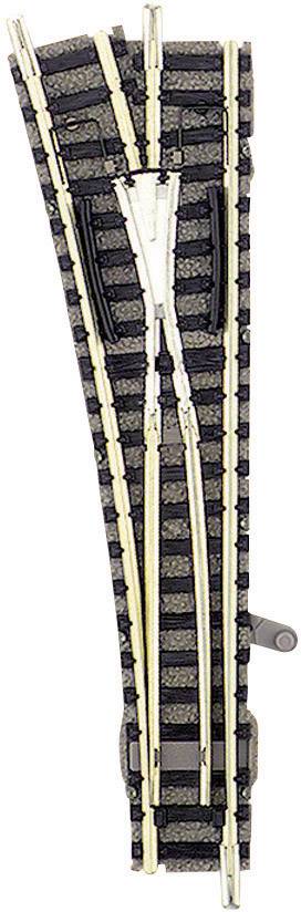 Fleischmann 9178 N piccolo (mit Bettung) Weiche, links 111 mm 15 ° 430 mm 1 St.