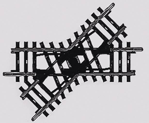 Märklin H0 K-Gleis (ohne Bettung) 2258 Kreuzung 90mm 1St.