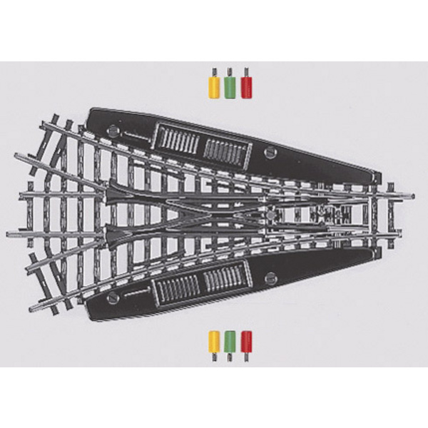 Märklin 2206 K Track Straight Piece 168.9mm – 1 Piece For H0 Scale 3-Rail AC Systems