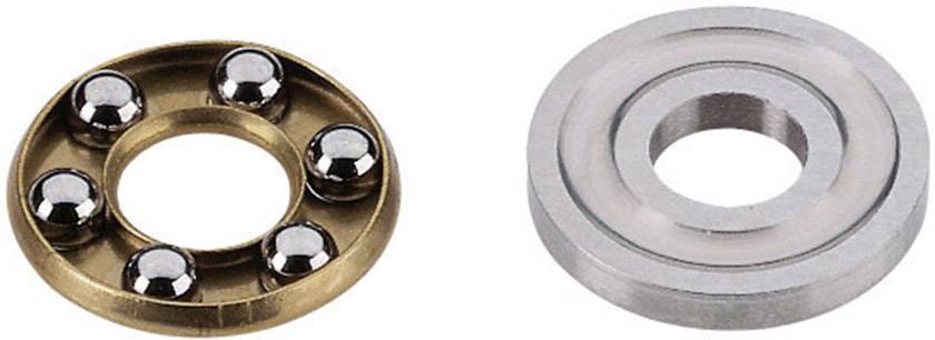 Reely Rillenkugellager axial Chromstahl Innen-Durchmesser: 3 mm Außen-Durchmesser: 8 mm Drehzahl