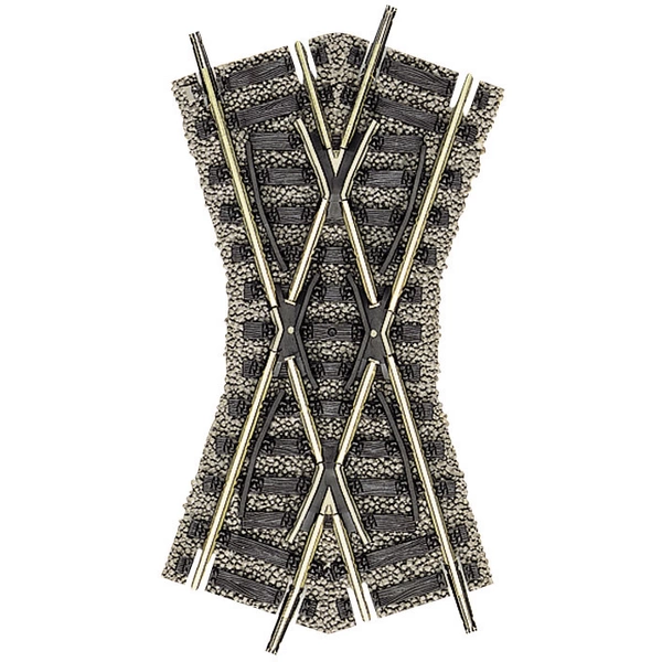 Fleischmann 6160 H0 Profi-Gleis Kreuzung 105mm 36° Fleischmann 6160 H0 Profi-Gleis Kreuzung 105mm 36°