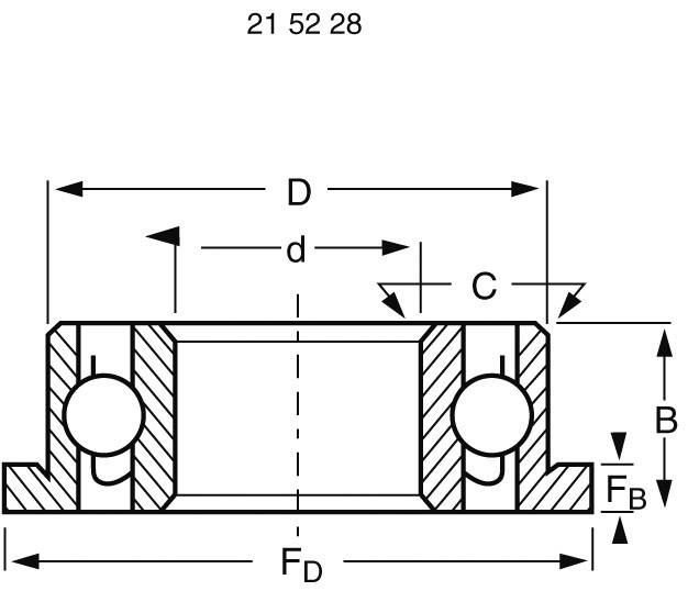 Reely Rillenkugellager radial Chromstahl Innen-Durchmesser: 5mm Außen-Durchmesser: 13mm Drehzahl (max.): 43000 U/min