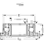 Reely Rillenkugellager radial Chromstahl Innen-Durchmesser: 5mm Außen-Durchmesser: 8mm Drehzahl (max.): 53000 U/min
