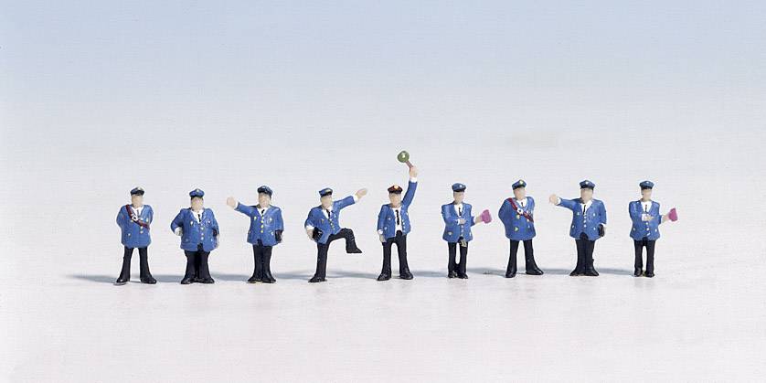 NOCH H0 Bahnpersonal Bemalt, Stehend