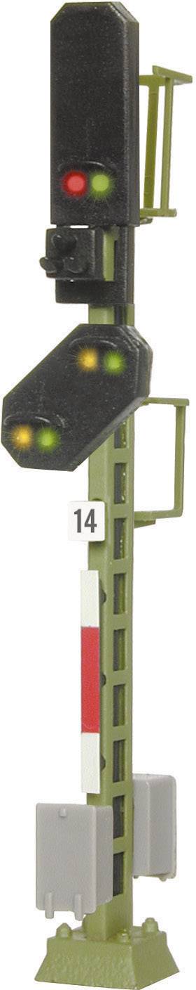 Viessmann Modelltechnik 4414 N Lichtsignal mit Vorsignal Blocksignal Fertigmodell DB