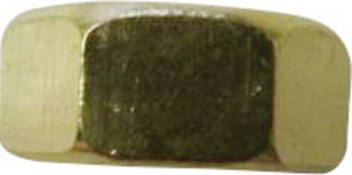 TOOLCRAFT 216348 Sechskantmuttern M1.2 DIN 934 Messing 20St.