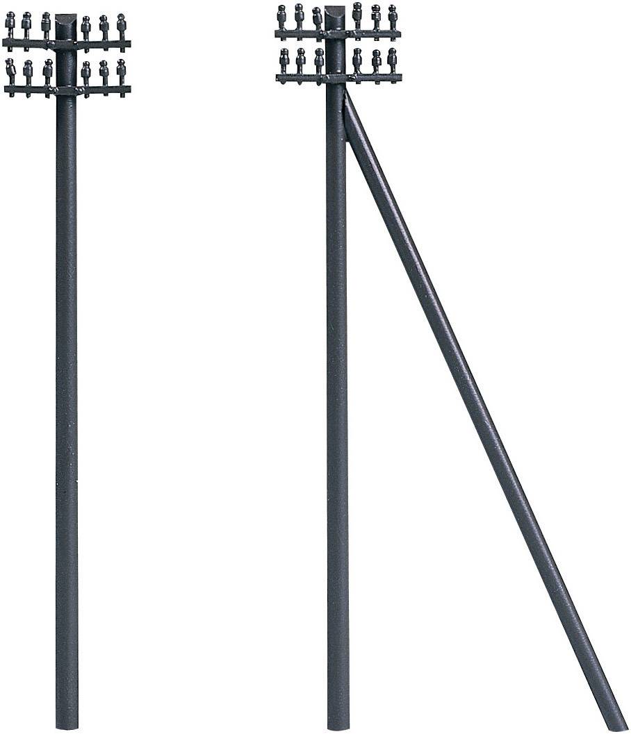 Auhagen 41204 Telegrafenmasten, 12er Set Bausatz