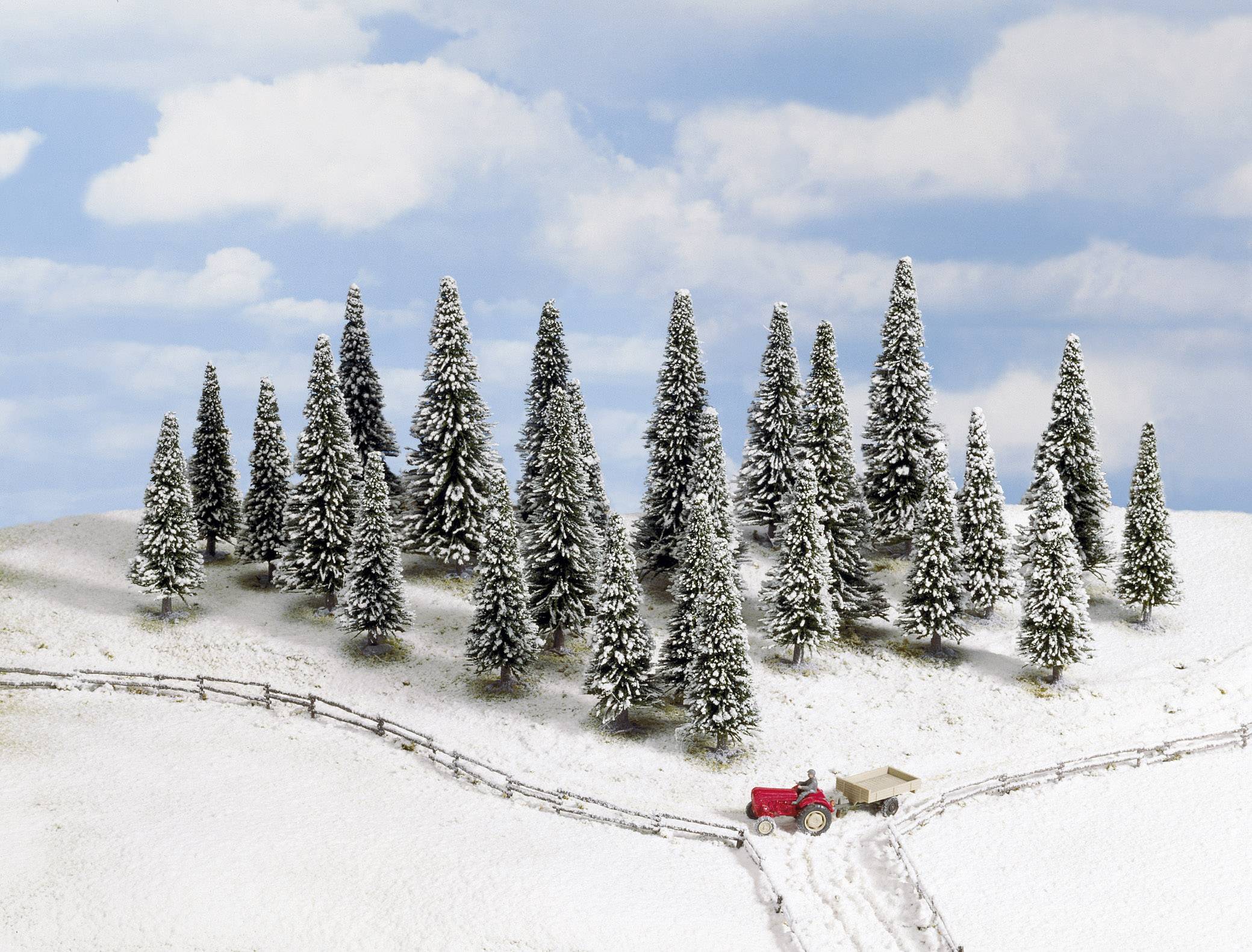 NOCH 08750 Pulverschnee Schnee Weiß