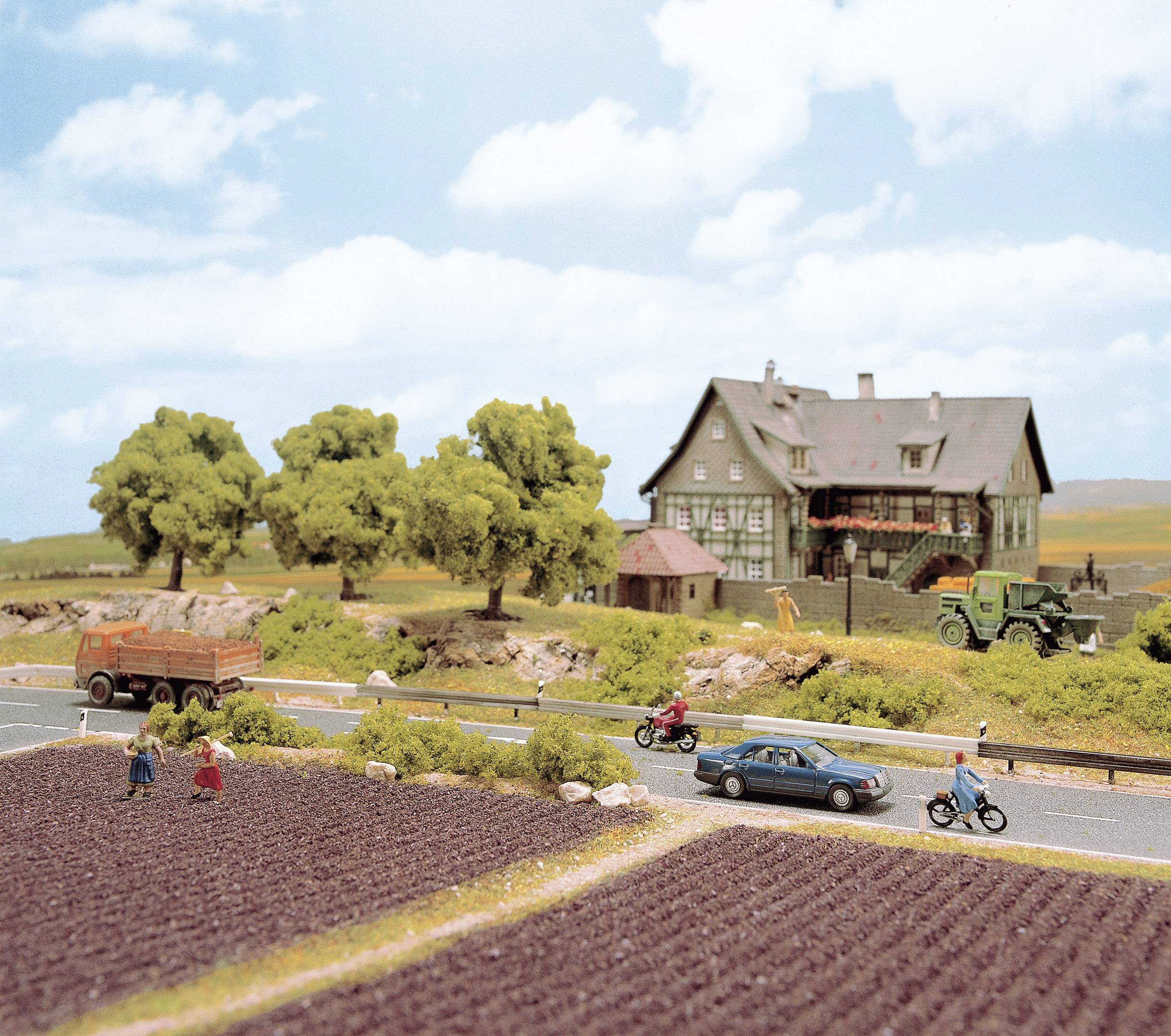 Busch 7182 Geländematte Acker mit Furchen (L x B) 280mm x 480mm