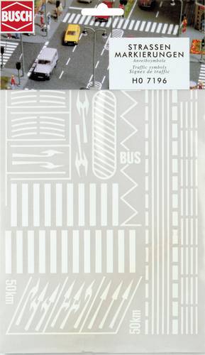 Busch 7197 N, TT Straßenmarkierungen