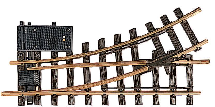 LGB 12150 G Gleis Weiche, elektrisch, links 300 mm 30 ° 645 mm 1 St.