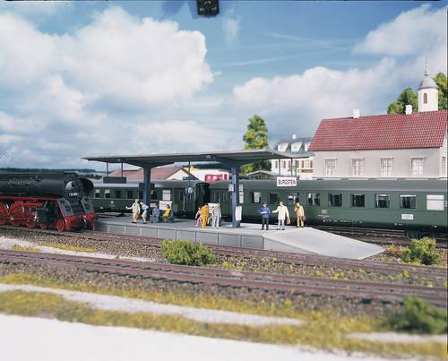 Piko H0 61821 H0 Bahnsteig Burgstein