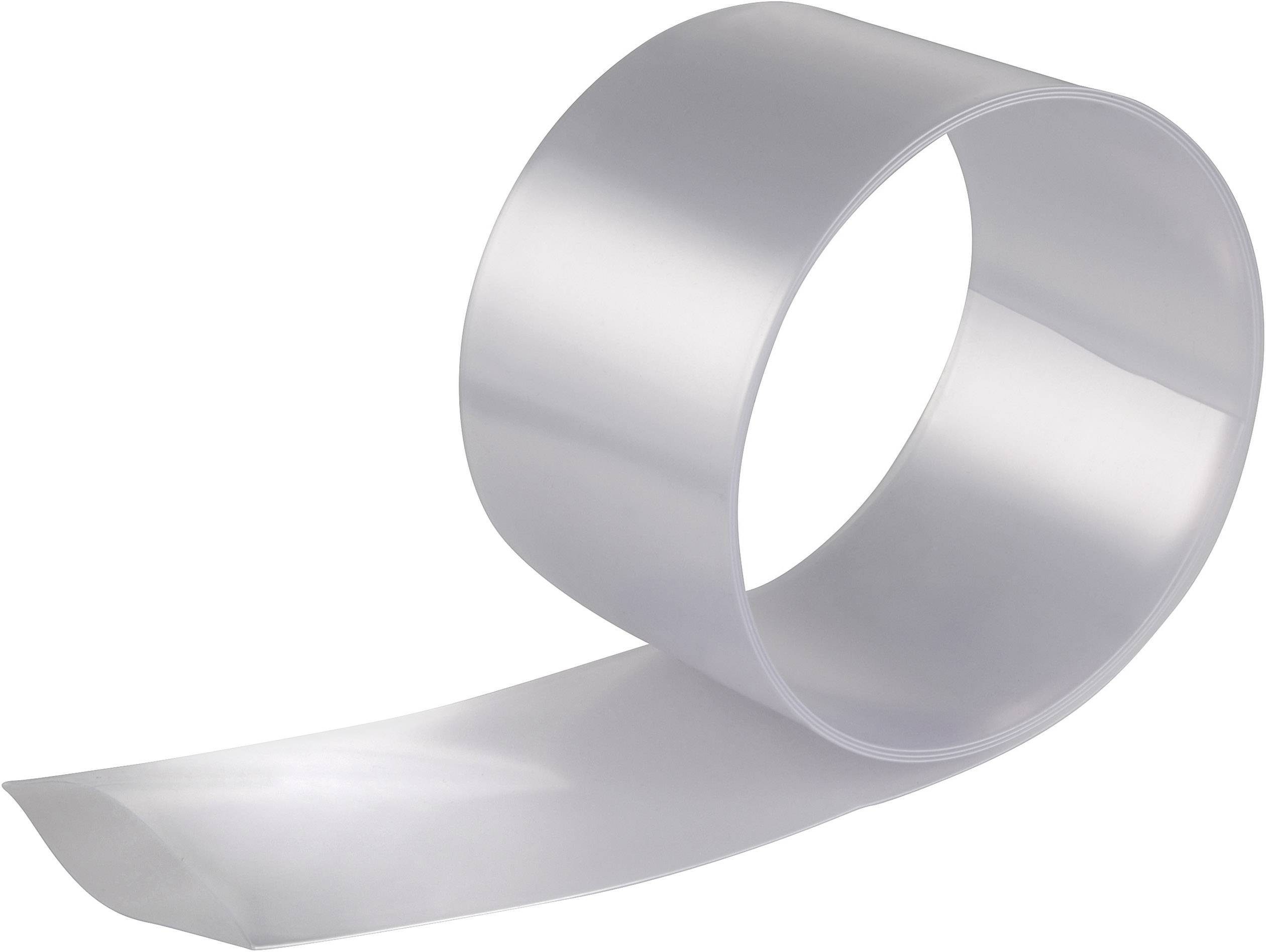 DSG Canusa 1516002010 Akkuschrumpfschlauch ohne Kleber Transparent 38mm 19mm Schrumpfrate:2:1 Meterware