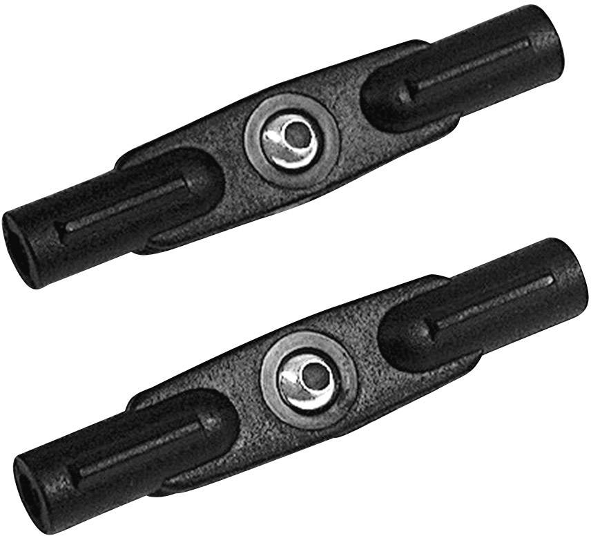 Kavan Messing, Kunststoff Doppelkugelgelenk mit Innengewinde M3 40 mm 2 St.