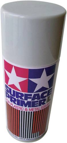 Tamiya 87042 Modellbau-Grundierung Spraydose Grau Inhalt 180ml
