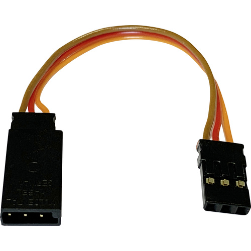 Modelcraft Servo Adapterkabel [1x Futaba-Stecker - 1x JR-Buchse] 9.00 cm 0.14 mm²