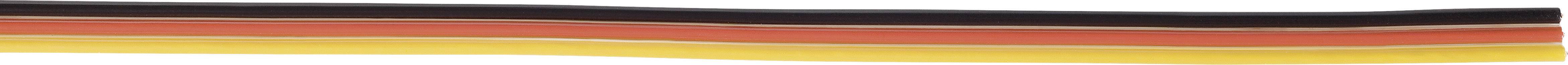 SERVOKABEL 5M S/R/G FLACH 3 x 0,14
