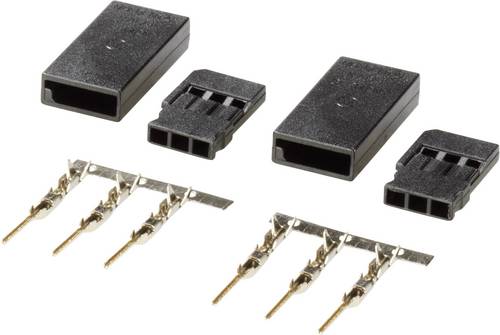 Modelcraft Servo-Stecker lose Futaba 1 Paar