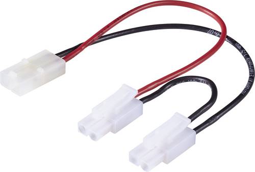 Modelcraft Seriell-Akkukabel [1x Tamiya-Stecker - 2x Tamiya-Buchse] 10.00cm 1.5mm²