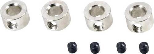 Modelcraft Stellring Passend für Welle: 4mm Außen-Durchmesser: 8mm Dicke: 5mm 10St.