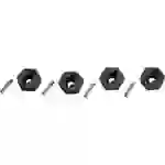 Reely 5mm 1:10 Kunststoff-Felgenmitnehmer 5mm Schwarz 4St. Reely 5mm 1:10 Kunststoff-Felgenmitnehmer 5mm Schwarz 4St.