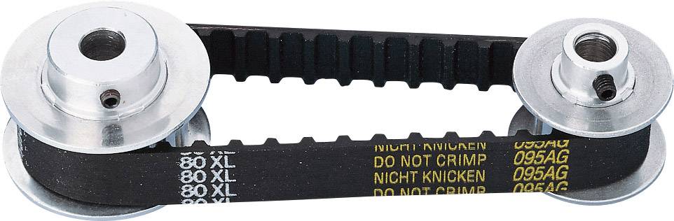 Reely Aluminium Zahnriemenscheibe Bohrungs-Ø: 6mm Durchmesser: 28mm Anzahl Zähne: 15