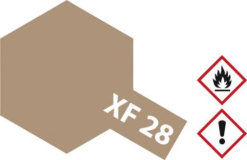 Tamiya Acrylfarbe Kupfer dunkel (matt) XF-28 Glasbehälter 23 ml