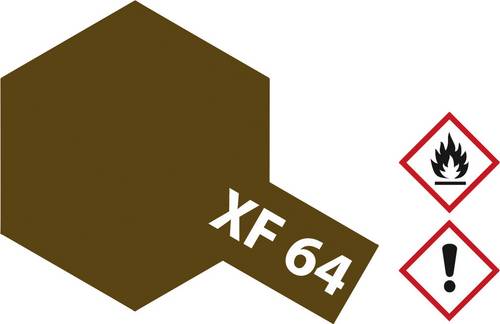 Tamiya Acrylfarbe Rot, Braun XF-64 Glasbehälter 23ml
