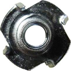 TOOLCRAFT 226769 Einschlagmuttern M6 Stahl 10St.