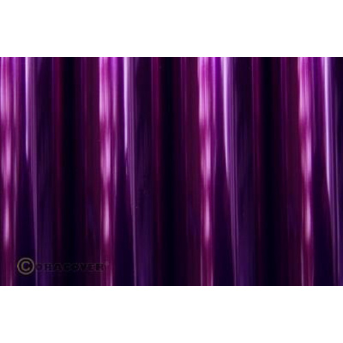 Oracover 21-058-002 Bügelfolie (L x B) 2m x 60cm Violett (transparent)
