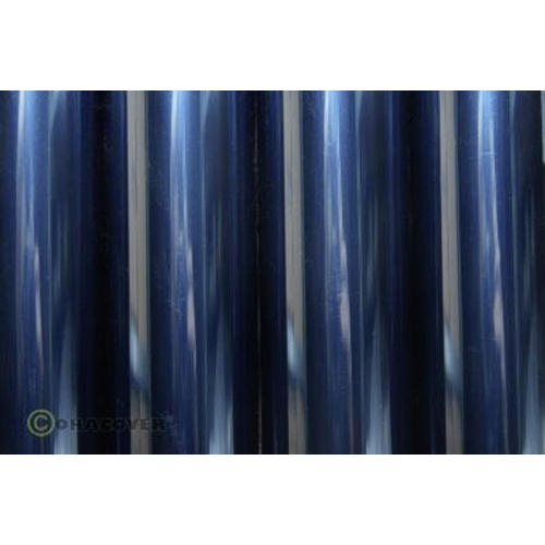 Oracover 21-059-002 Bügelfolie (L x B) 2m x 60cm Blau (transparent)