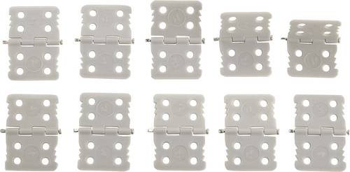 Modelcraft Scharnier Rechteckig Kunststoff (glasfaserverstärkt) (L x B) 24mm x 15mm 10St.