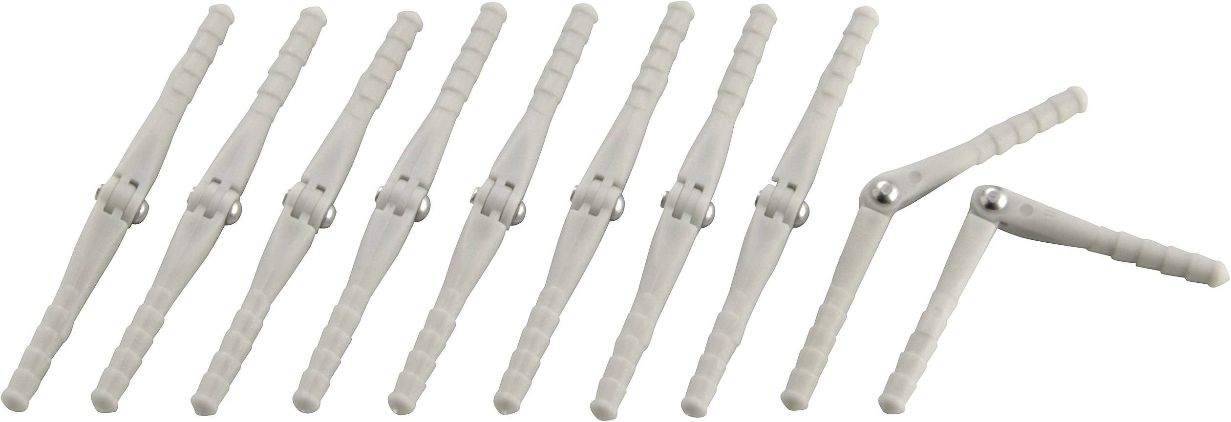 Modelcraft Stiftscharnier Rund Kunststoff (Ø) 3mm 10St.